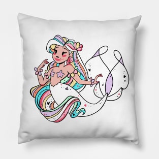 July Mermaid Pillow