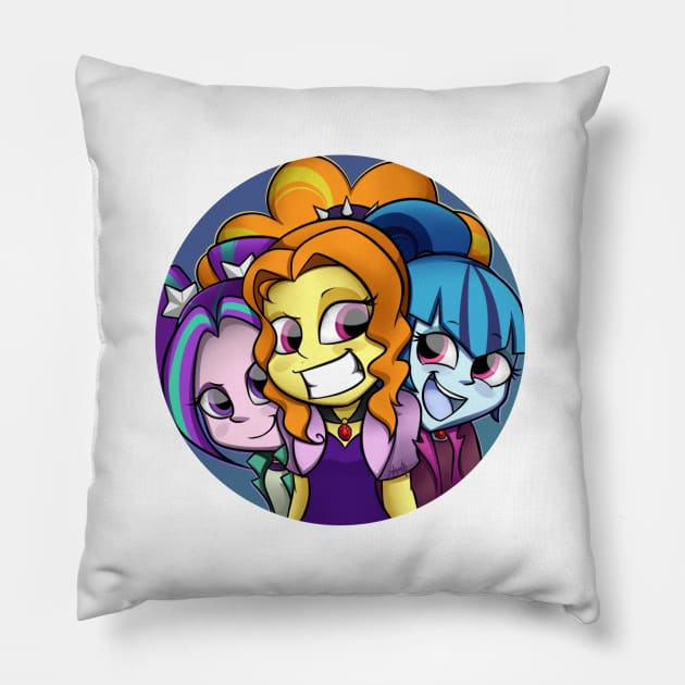 Dazzlings Pillow by MidnightPremiere