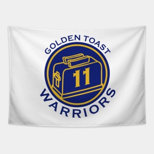 Golden Toast Warriors Tapestry