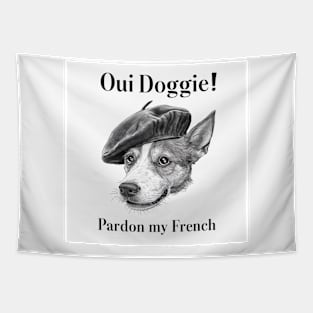 Oui Doggie! Tapestry