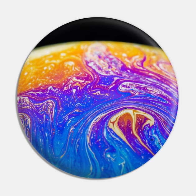 Soap Bubble Close Up Pin by philippemx