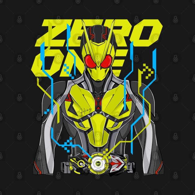 Rising Hopper Zero One by titansshirt