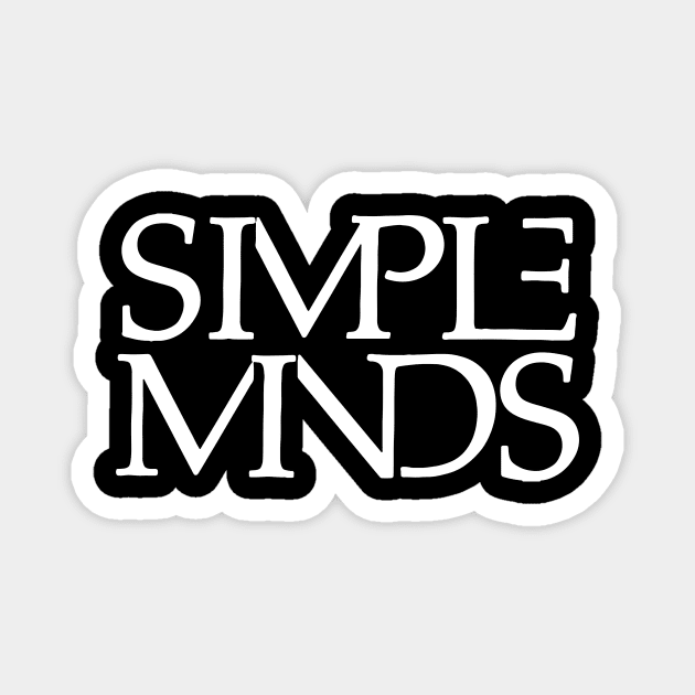 Simple Minds Magnet by rozapro666