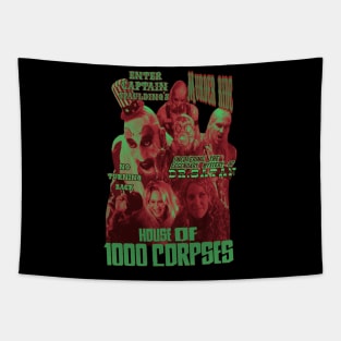 House Of 1000 Corpses, Cult Horror, (Version 2) Tapestry