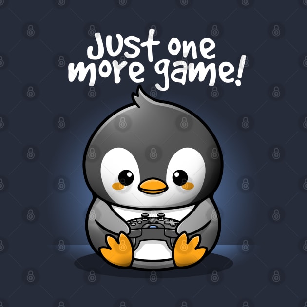 Penguin one more game by NemiMakeit