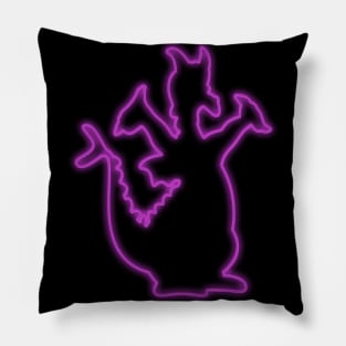 Neon Figment Pillow