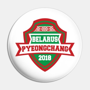 Team Belarus Pyeongchang 2018 Pin