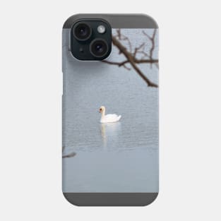 Mute Swan In The Distance Phone Case