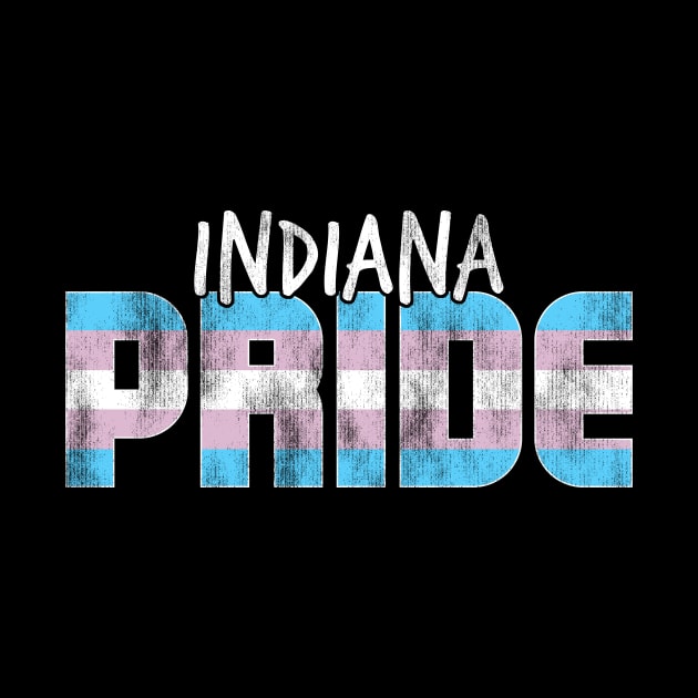 Indiana Pride Transgender Flag by wheedesign