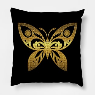 colorful butterfly Pillow