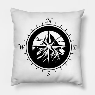 Mountain Compass Pillow