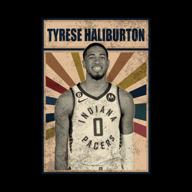 Indiana Pacers Tyrese Haliburton by RobinaultCoils