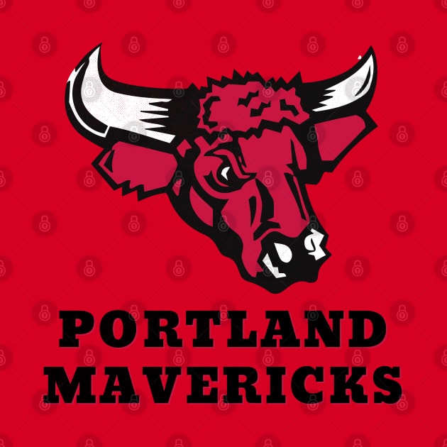 Defunct Portland Mavericks Baseball by LocalZonly