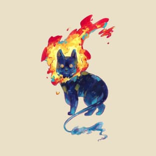 Fire Kitten T-Shirt