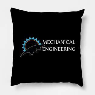 mechanical engineer, engineering logo image Pillow