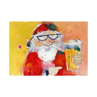 Santa Loves Beer T-Shirt