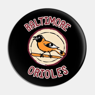 Baltimore Orioles Baseball Player Team Spirit Game Day Pin