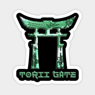 Japanese Torii Gate Rising Sun Japanese Gate 43 Magnet