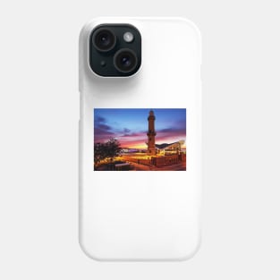 Tea Pot & Lighthouse - Sunset in Warnemünde - Baltic Sea Phone Case