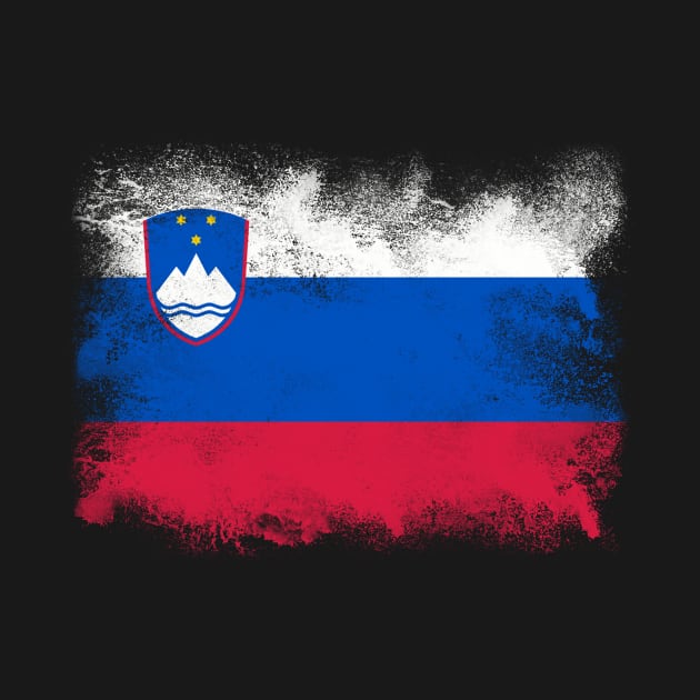 Slovenia Flag by psychoshadow