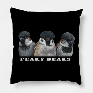 Peaky beaks Pillow