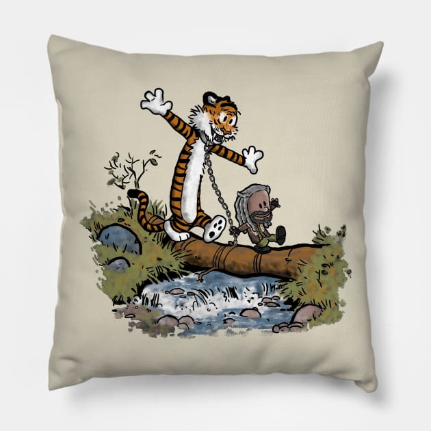 Survivor friends Pillow by paulagarcia