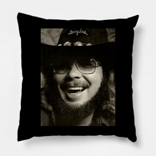 Hank Williams Jr / Vintage Pillow