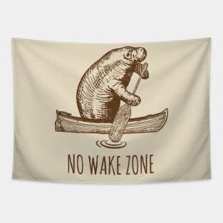 No Wake Zone Tapestry