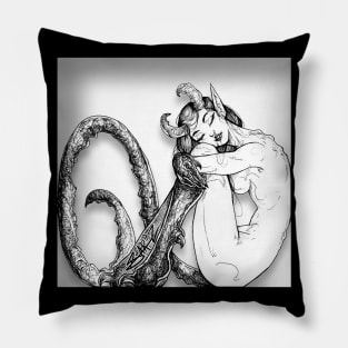 Sleeping Dragon / Shadow Box Pillow