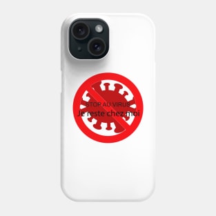 Stop the virus Phone Case