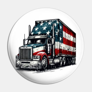 Semi trailer truck Pin