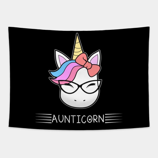 Aunticorn Aunt Unicorn Tapestry by Imutobi