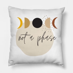 Not a Phase Moon Pillow