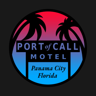 Port of Call Motel Panama City Beach Florida T-Shirt