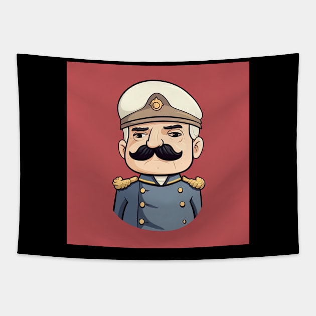 Otto von Bismarck Tapestry by ComicsFactory