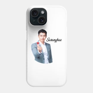 hyun bin saranghae korean actor Phone Case