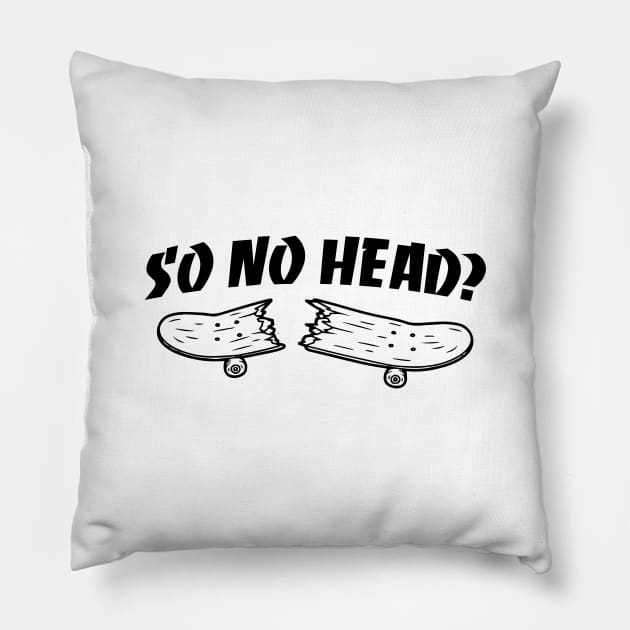 So no head? Pillow by fandemonium