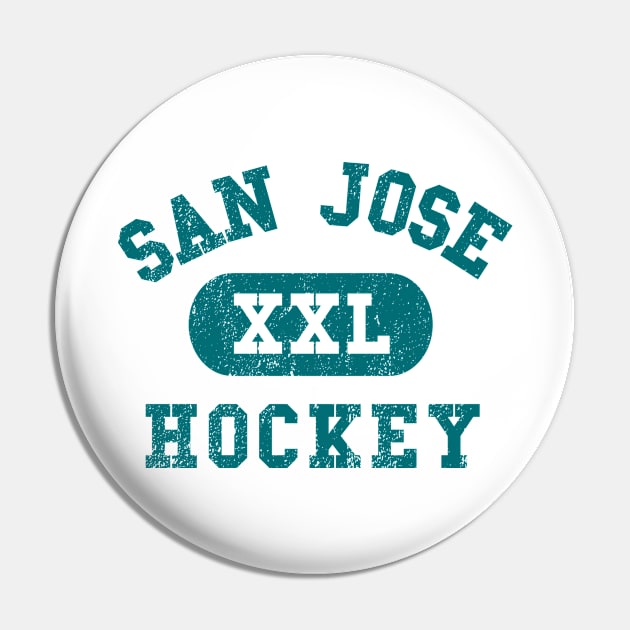 San Jose Hockey Pin by sportlocalshirts