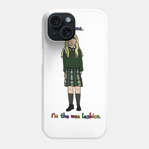 Derry Girls - Wee Lesbian Phone Case by JennyGreneIllustration