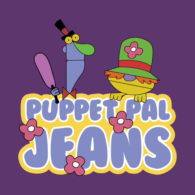 Puppet Pal Jeans Dexter's Laboratory by Perpetual Brunch