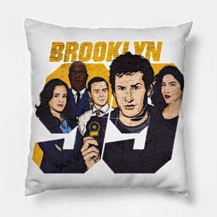 Funny brooklyn cop Pillow