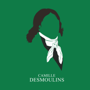 Camille Desmoulins - Minimalist Portrait T-Shirt