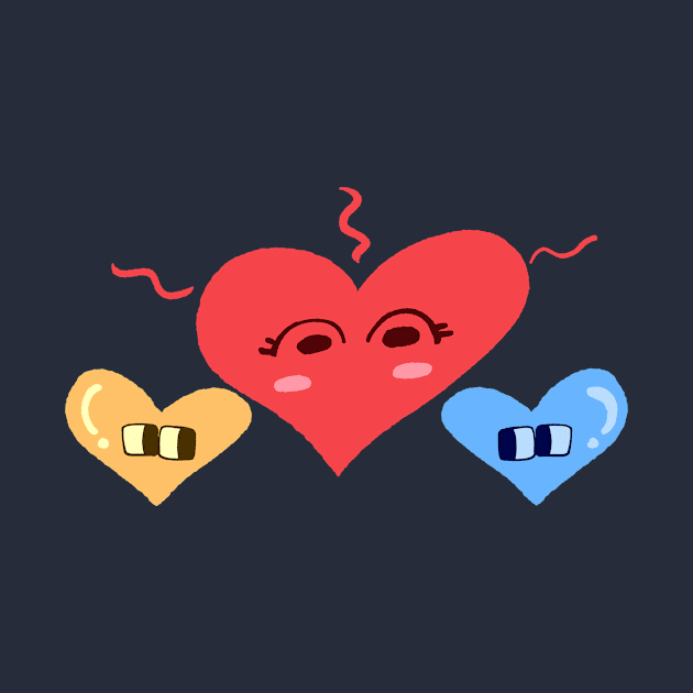 primary hearts by robodots