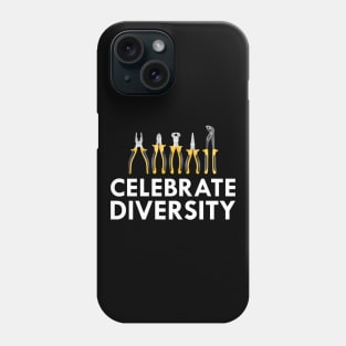 Electrician - Celebrate Diversity Phone Case