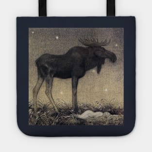 Leap The Elk And Princess Tuvstarr by John Bauer Tote