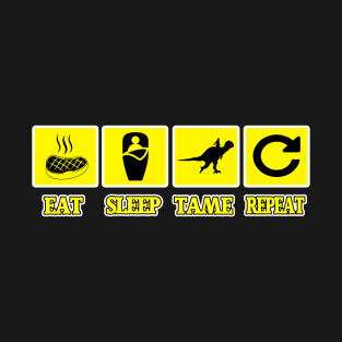 Ark Survival Evolved - EAT SLEEP TAME REPEAT T-Shirt
