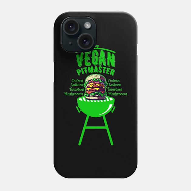 Vegan Pitmaster Phone Case by Worldengine