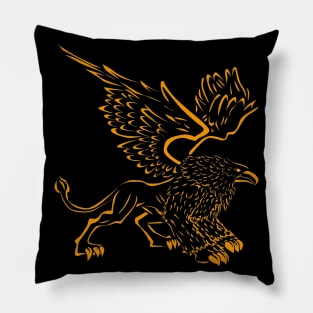 Flying Griffin Pillow