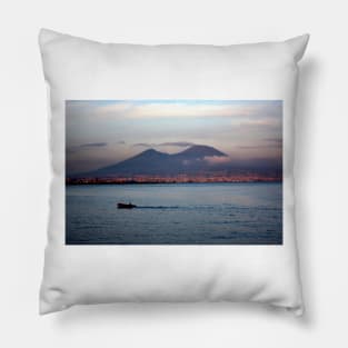 Napoli and Vesuvio Pillow