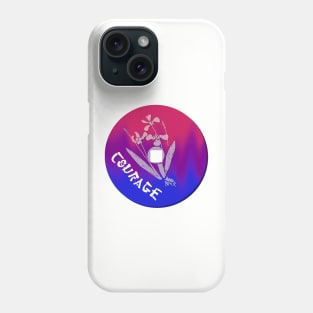 Courage Token - Bi Pride Phone Case